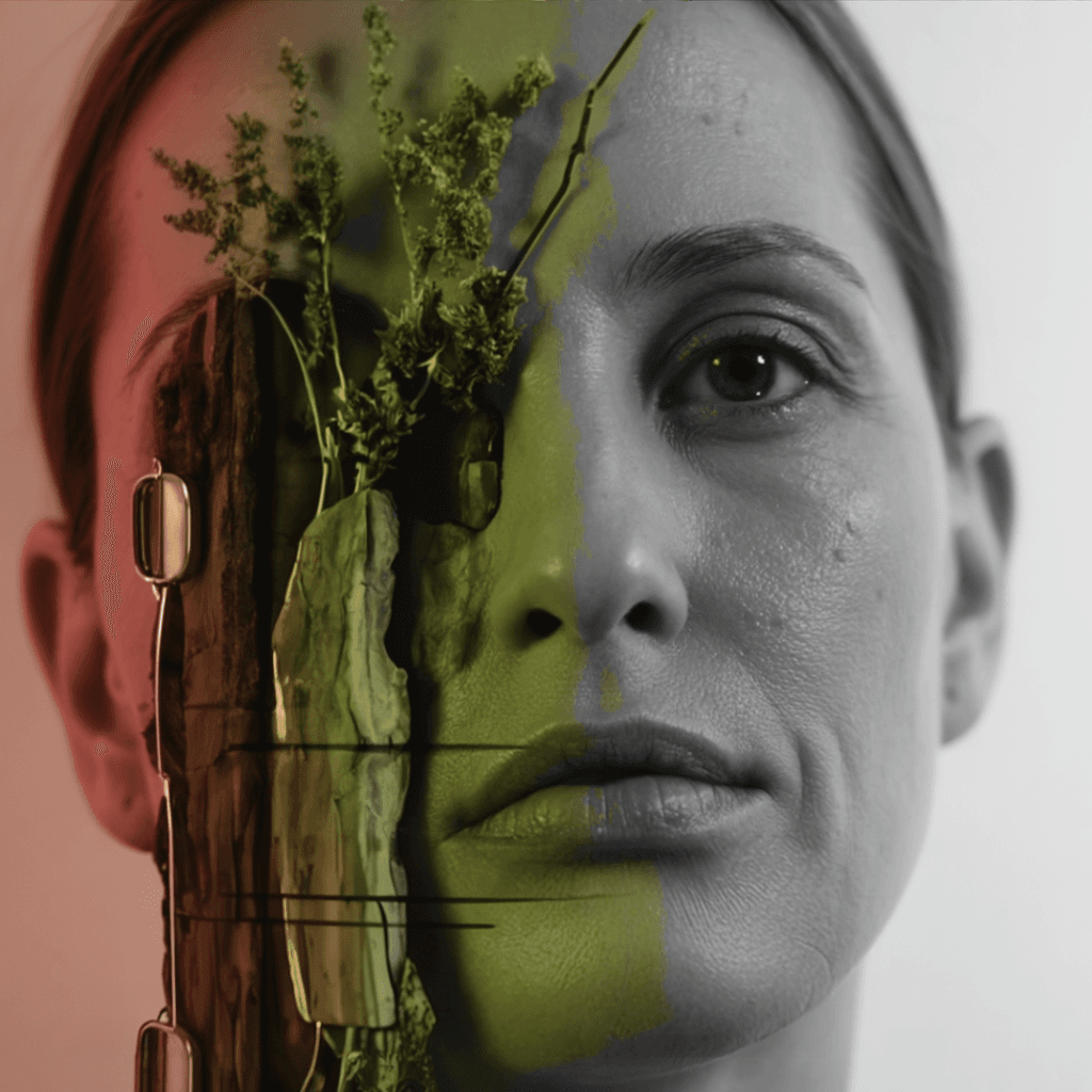 Artistic RadicalWeb portrait – nature and tech fused on screen